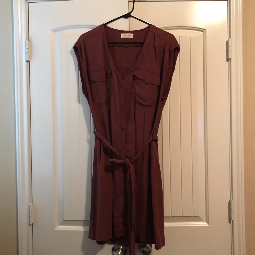 Rust color dress